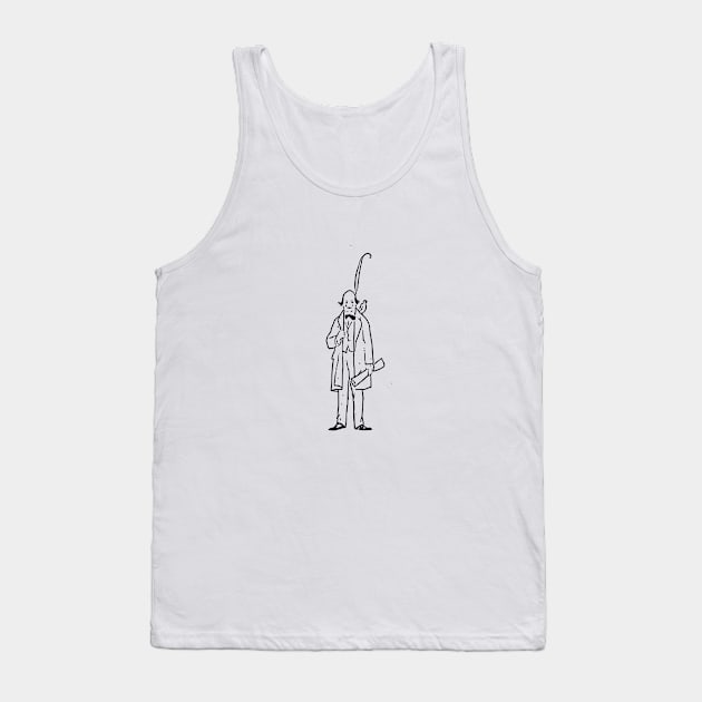 Feather Man Tank Top by xam